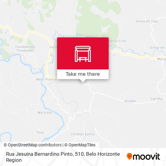 Rua Jesuína Bernardino Pinto, 510 map