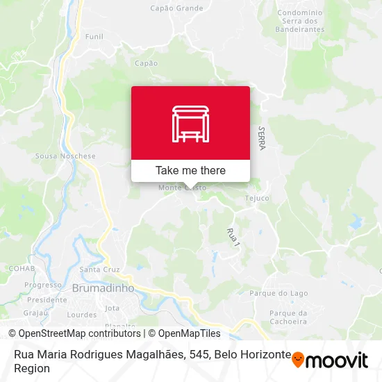 Rua Maria Rodrigues Magalhães, 545 map