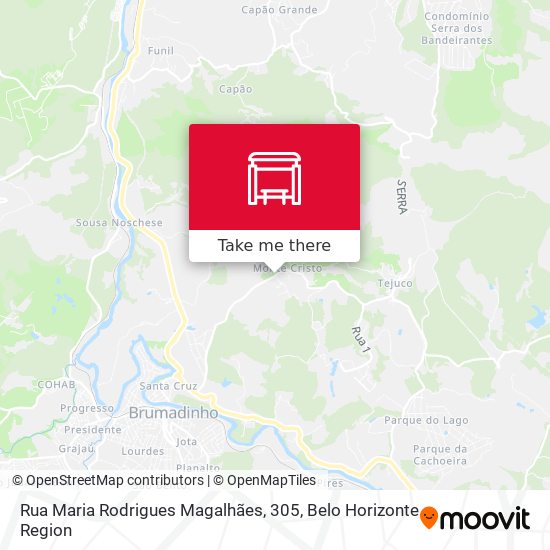 Rua Maria Rodrigues Magalhães, 305 map