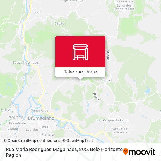 Rua Maria Rodrigues Magalhães, 805 map
