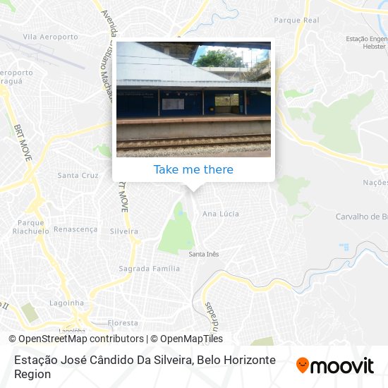 Estação José Cândido Da Silveira map