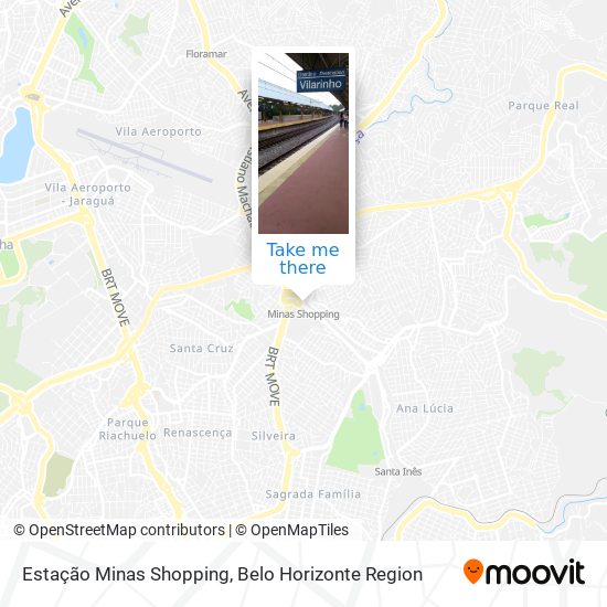 Mapa Estação Minas Shopping
