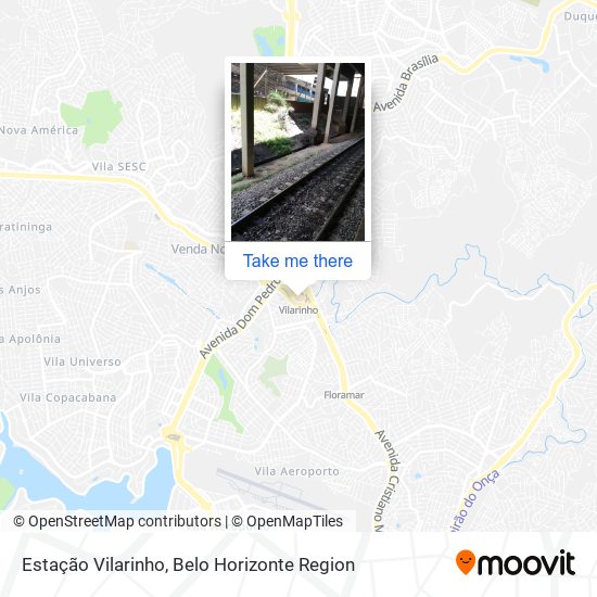 Estação Vilarinho map