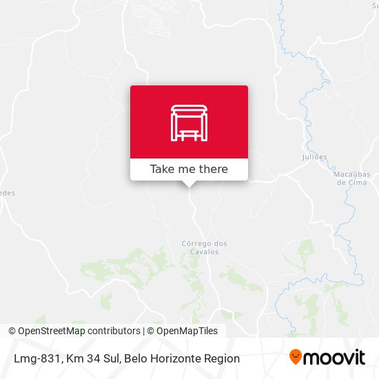 Lmg-831, Km 34 Sul map