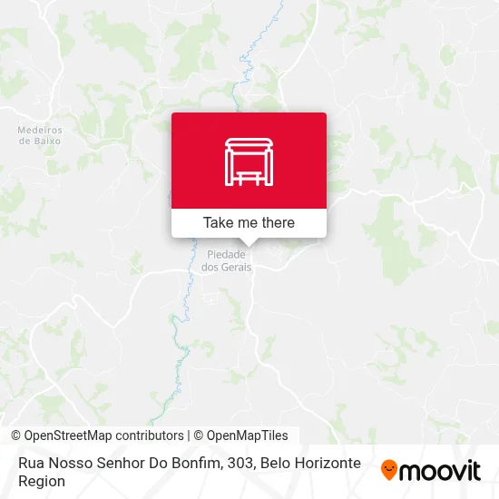 Rua Nosso Senhor Do Bonfim, 303 map