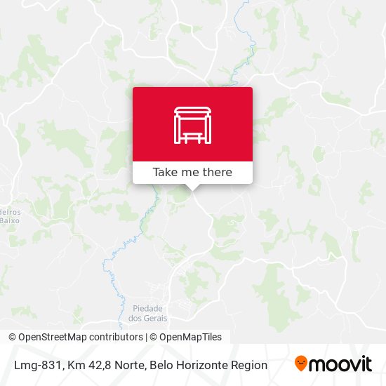 Lmg-831, Km 42,8 Norte map