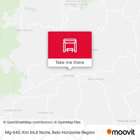 Mg-040, Km 66,8 Norte map