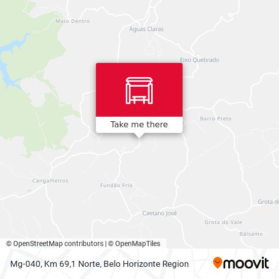 Mg-040, Km 69,1 Norte map