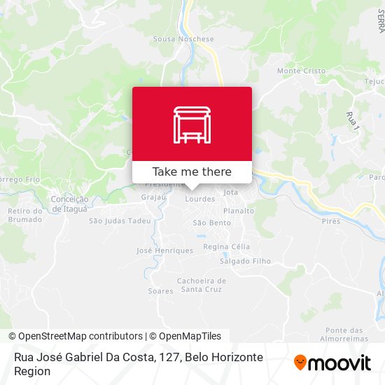 Rua José Gabriel Da Costa, 127 map