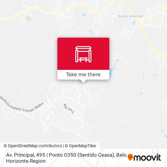 Av. Principal, 495 | Ponto 0350 (Sentido Ceasa) map