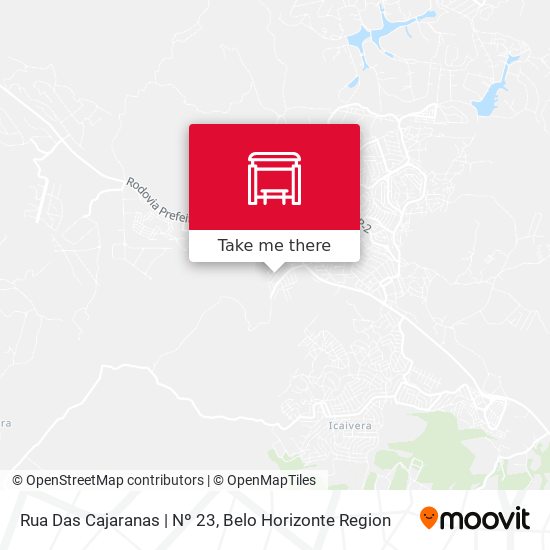 Rua Das Cajaranas | Nº 23 map