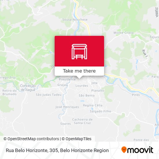 Rua Belo Horizonte, 305 map