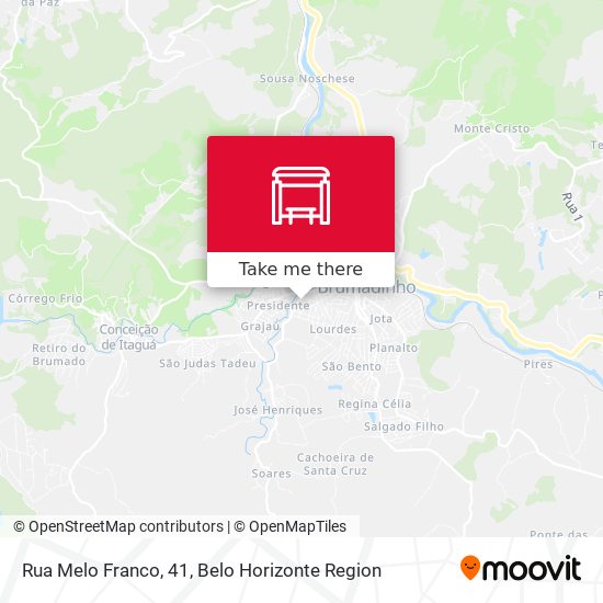 Rua Melo Franco, 41 map