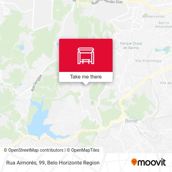 Rua Aimorés, 99 map