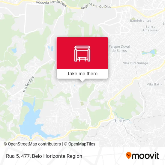 Rua 5, 477 map