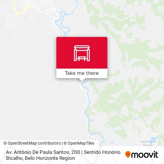Av. Antônio De Paula Santos, 200 | Sentido Honório Bicalho map