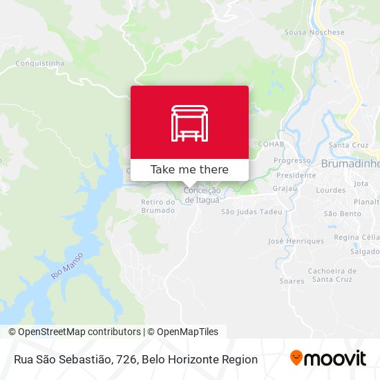 Rua São Sebastião, 726 map
