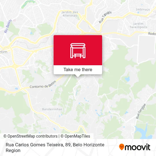 Rua Carlos Gomes Teixeira, 89 map