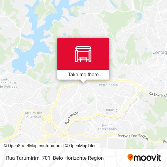Rua Tarumirim, 701 map