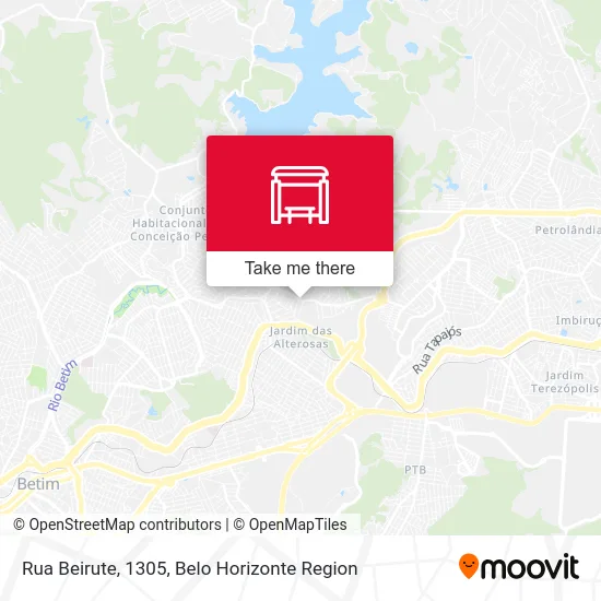 Rua Beirute, 1305 map