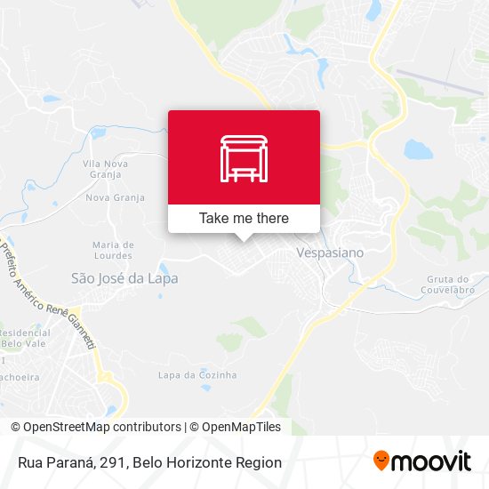 Rua Paraná, 291 map