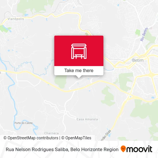 Rua Nelson Rodrigues Saliba map