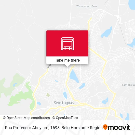 Rua Professor Abeylard, 1698 map