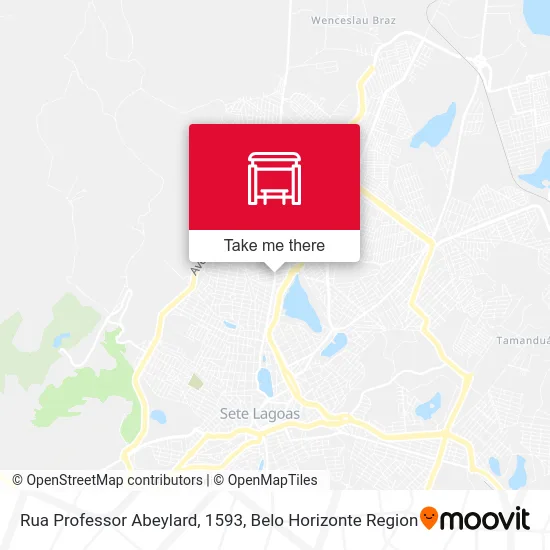 Rua Professor Abeylard, 1593 map