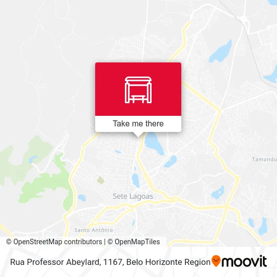 Rua Professor Abeylard, 1167 map