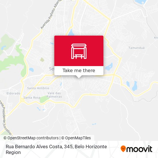 Rua Bernardo Alves Costa, 345 map
