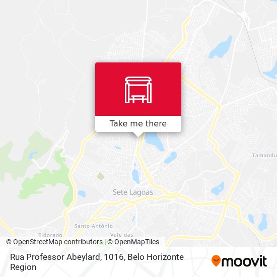 Rua Professor Abeylard, 1016 map