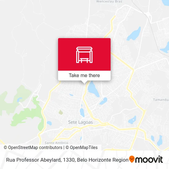 Rua Professor Abeylard, 1330 map