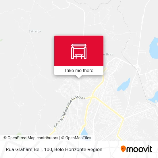 Rua Graham Bell, 100 map