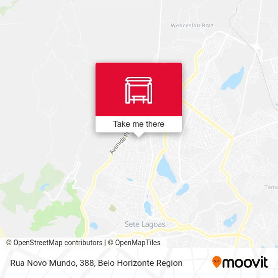 Rua Novo Mundo, 388 map