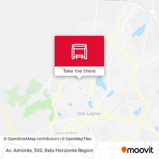Av. Aimorés, 500 map