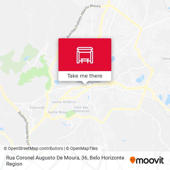 Rua Coronel Augusto De Moura, 36 map