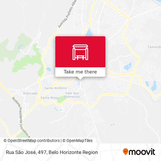 Rua São José, 497 map