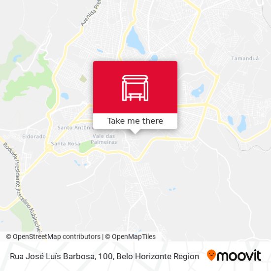 Rua José Luís Barbosa, 100 map