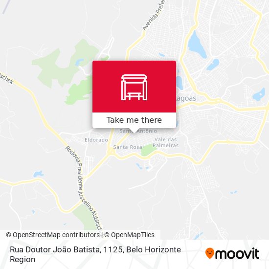 Rua Doutor João Batista, 1125 map