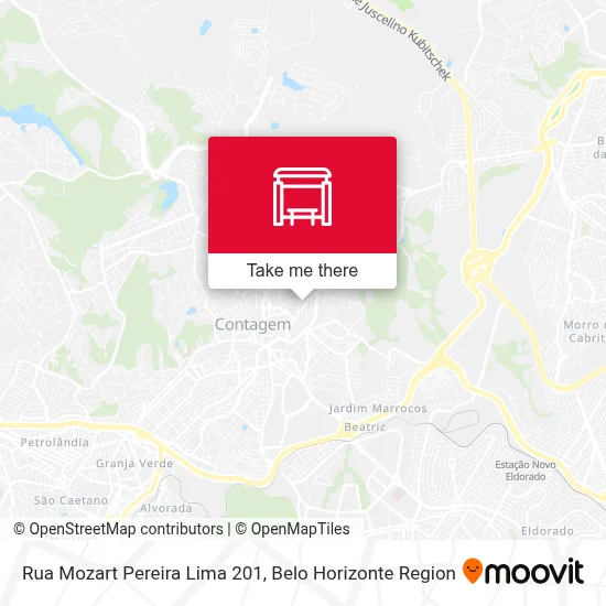 Rua Mozart Pereira Lima 201 map