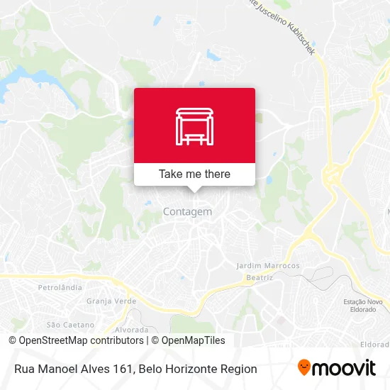 Rua Manoel Alves 161 map