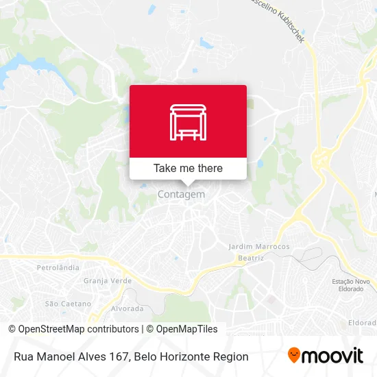 Rua Manoel Alves 167 map