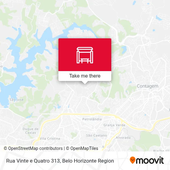 Rua Vinte e Quatro 313 map