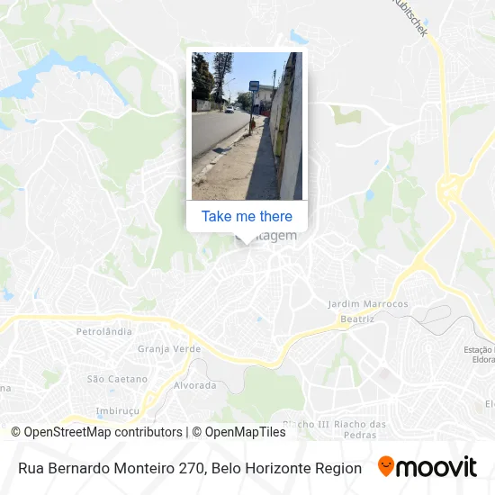 Rua Bernardo Monteiro 270 map