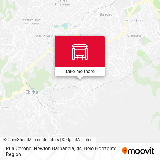 Rua Coronel Newton Barbabela, 44 map