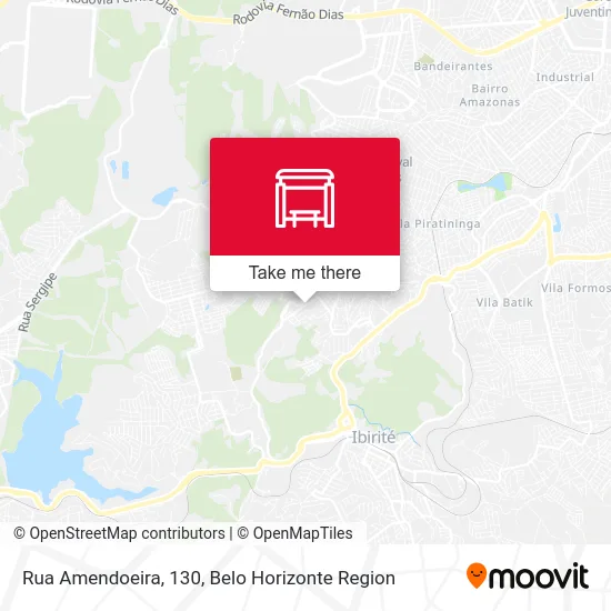 Rua Amendoeira, 130 map