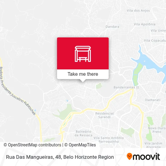 Rua Das Mangueiras, 48 map