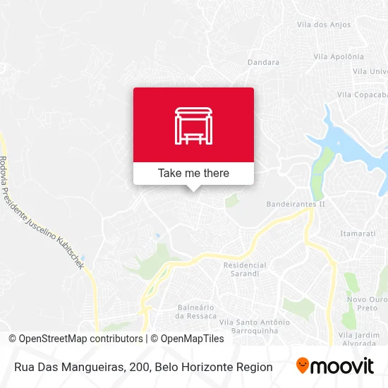 Rua Das Mangueiras, 200 map