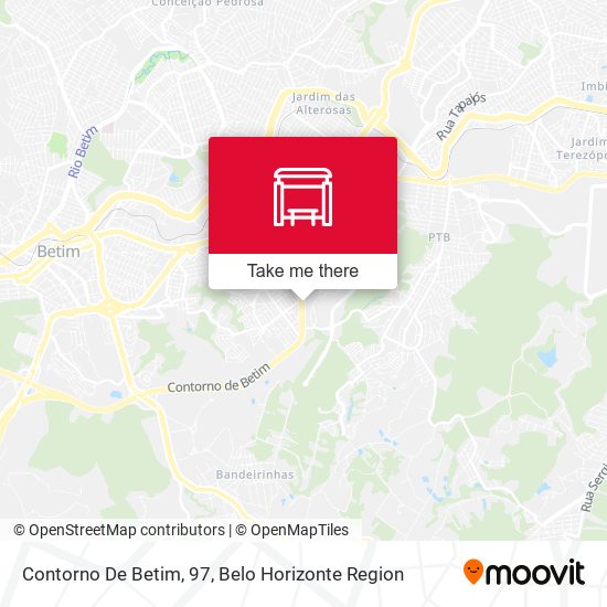 Contorno De Betim, 97 map