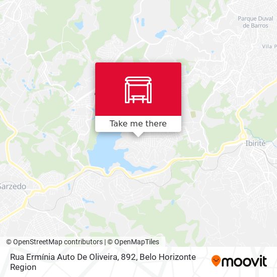 Rua Ermínia Auto De Oliveira, 892 map